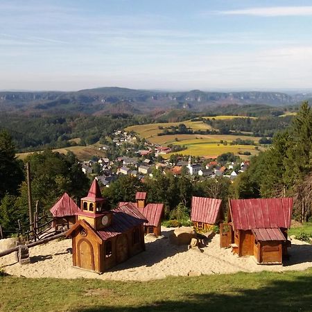 Wanderunterkunft Wachbergbaude Sebnitz Buitenkant foto