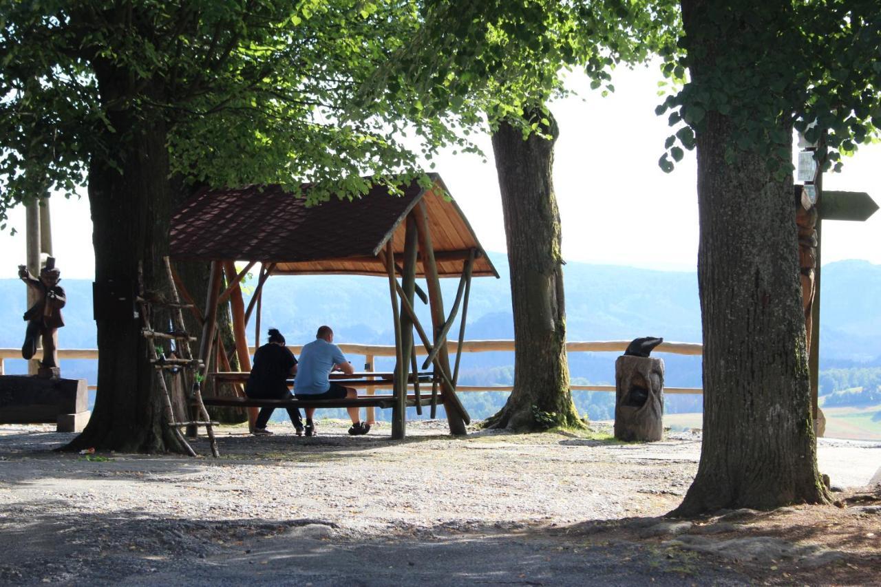 Wanderunterkunft Wachbergbaude Sebnitz Buitenkant foto