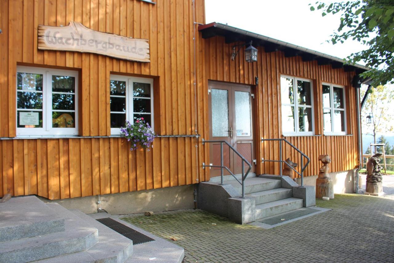 Wanderunterkunft Wachbergbaude Sebnitz Buitenkant foto